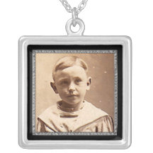 Mémoire romaine collier personnalisé