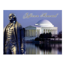 Mémorial de Thomas Jefferson, Washington, C.C Cartes Postales