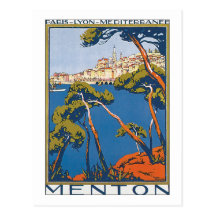 Menton Cartes Postales
