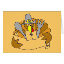 Menu pour Thanksgiving ! - Carte De Vœux