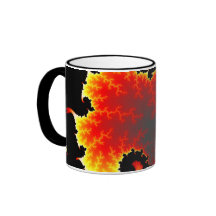 Mer de lave - tasse de fractale