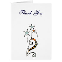 merci carte de note cartes
