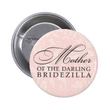 Mère de la jeune mariée badge