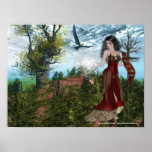 Mère nature - affiche conçue par imaginaire d'impr