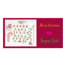 Merry Noël Cartes Avec Photo