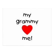 mes amours grammy je cartes postales