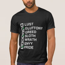 Mes péchés t-shirt