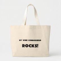 MES ROCHES de connaisseur de vin ! Sac Fourre-tout