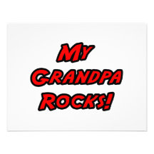Mes roches de grand-papa cartons d'invitation