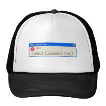 MESSAGE D'ERREUR : VOUS CASQUETTE