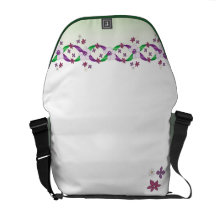 Messager de Rickshaw de rubans et de fleurs de Dar Besaces
