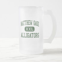 Mesure de Matthew - alligators - junior - rive Tasses À Café