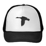Métal noir - canard de Mallard en vol Casquette De Camionneur