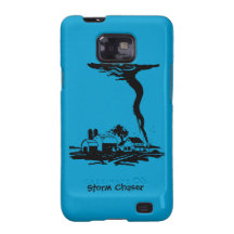 Météorologie de temps grave de chasseur de tornade coques samsung galaxy s2