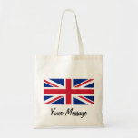 Métiers et achats de toile de drapeau d'Union Jack Sacs En Toile