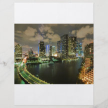 Miami la nuit prospectus en couleur