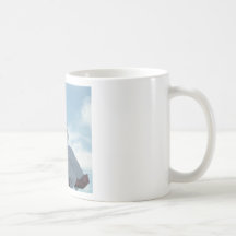 micah in de hemel koffie beker