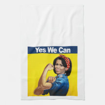 Michelle de Klinkhamer - ja wij can.png Keuken Handdoek