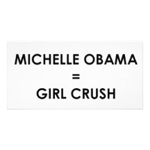 Michelle Obama Photocarte Personnalisée