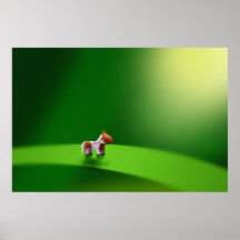 Micro- Dieren - Paard Print