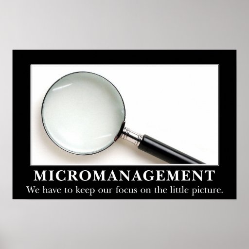 Micromanagement is een succesvolle strategie (l) plaat