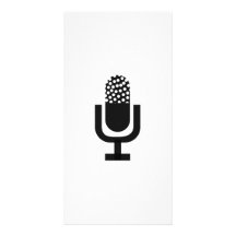 Microphone Photocarte Customisée