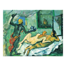 Middag in Napels (Rumpunch) door Paul Cézanne Persoonlijke Uitnodiging