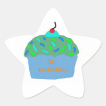 MIJN 1ST VERJAARDAG (JONGEN) STICKERS