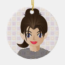 Mijn Avatar collectie van de karakterkoopwaar Kerstboom Ornament