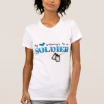 Mijn hart behoort tot een Militair T Shirts