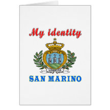 Mijn Identiteit San Marino Wenskaarten