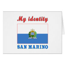 Mijn Identiteit San Marino Wenskaarten