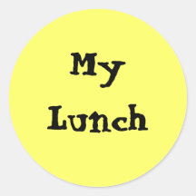 Mijn Lunch Stickers