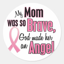 Mijn Mamma is Kanker van de Borst van de Engel Stickers