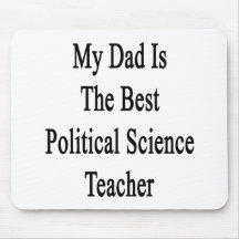 Mijn Papa is de Beste Leraar van de Politicologie Muismatten