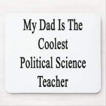 Mijn Papa is de Koelste Leraar van de Politicologi Muismatten