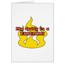 Mijn Papa is een Brandweerman kaarten