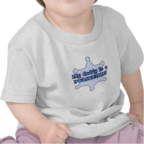 Mijn Papa is een Politieagent t-shirts