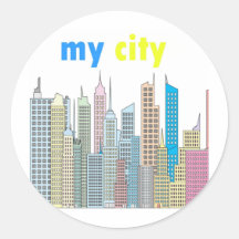 Mijn Stad Stickers