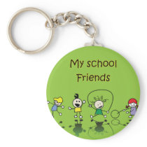 Mijn Vrienden van de School sleutelhangers