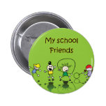 Mijn Vrienden van de School Speldbutton