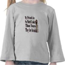 Mijn Vrienden zijn Onzichtbaar Tshirt