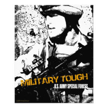 Militaire Tough Foto Prints