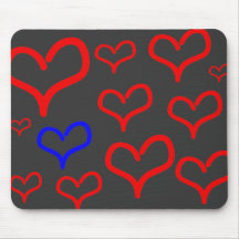 Millions de coeurs tapis de souris