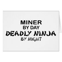 Mineur Ninja mortel par nuit Cartes