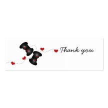 Mini cartes de Gamer de Merci Geeky de mariage (fo Cartes De Visite Personnelles