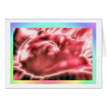 Minou adoptif Satiny Carte De Vœux