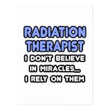 Miracles et thérapeutes de rayonnement carte postale