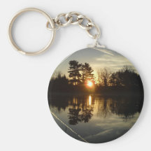 Miroir du fleuve Mississippi Porte-clés