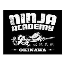Mise à mort Bill de l'Okinawa d'académie de Ninja Carte Postale
